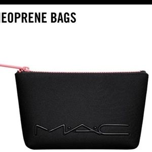 Mac cosmetics Neoprene cosmetic bag